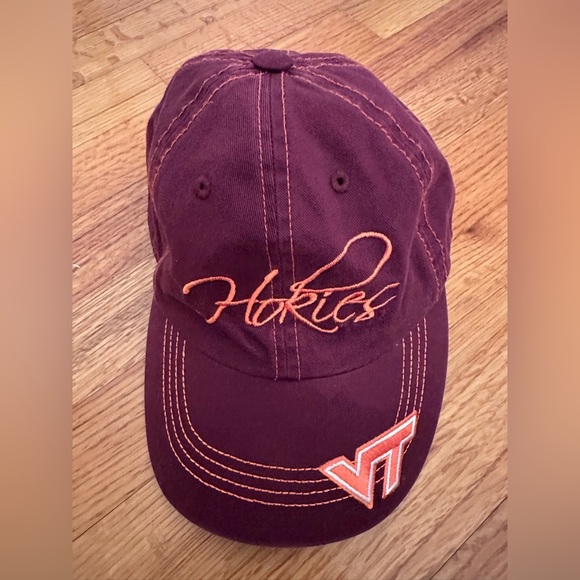 Virginia Tech Hokies fan cap hat collegiate headgear Adjustable - Picture 1 of 7